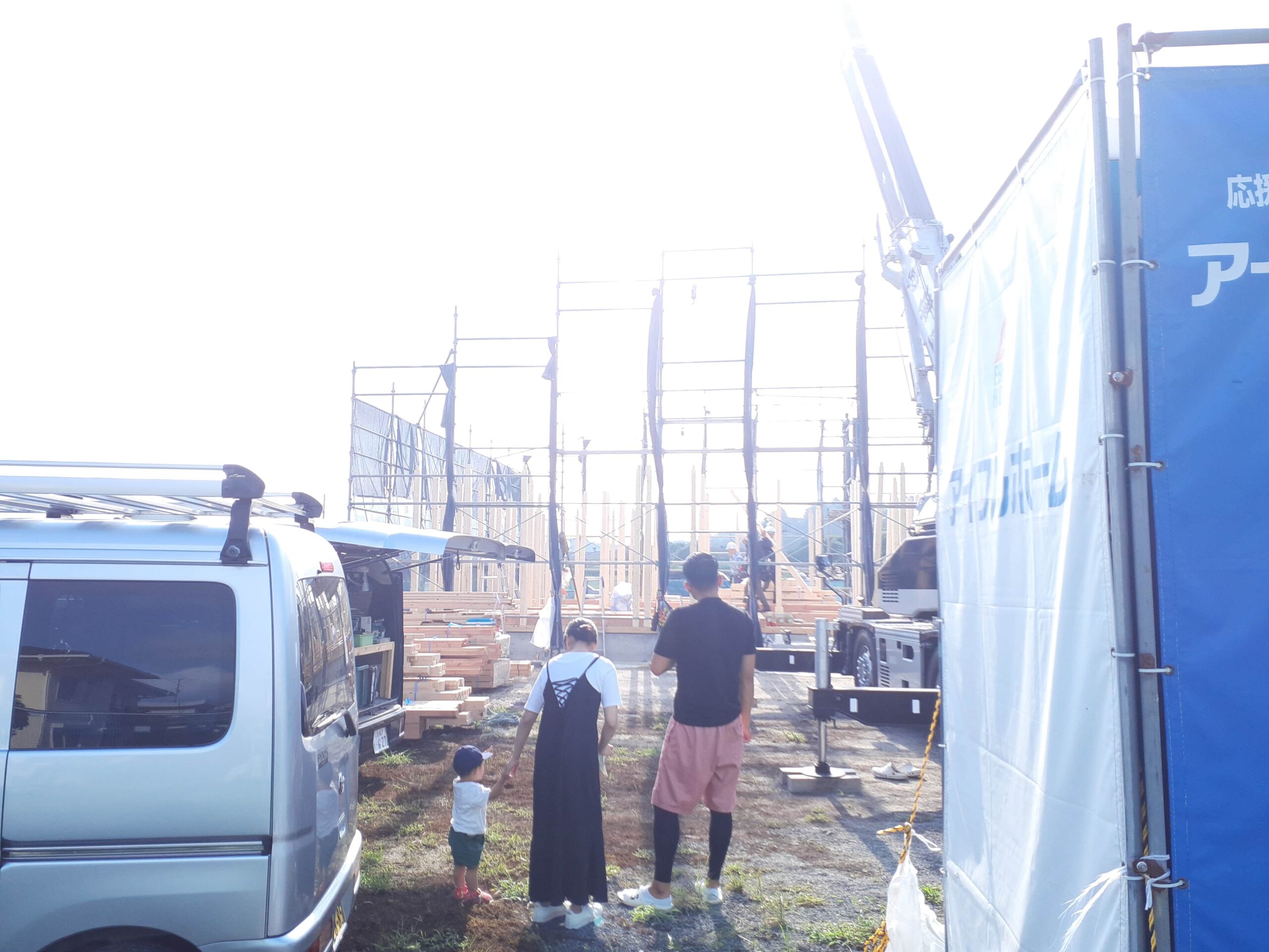  岩国市 S様邸上棟   アイフルホーム | イワナミ 岩国市柳井市益田市浜田市の注文住宅