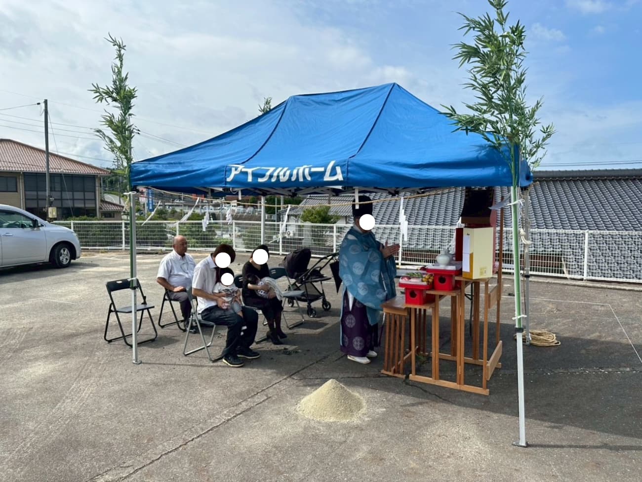  江津市 F様邸地鎮祭   アイフルホーム | イワナミ 岩国市柳井市益田市浜田市の注文住宅