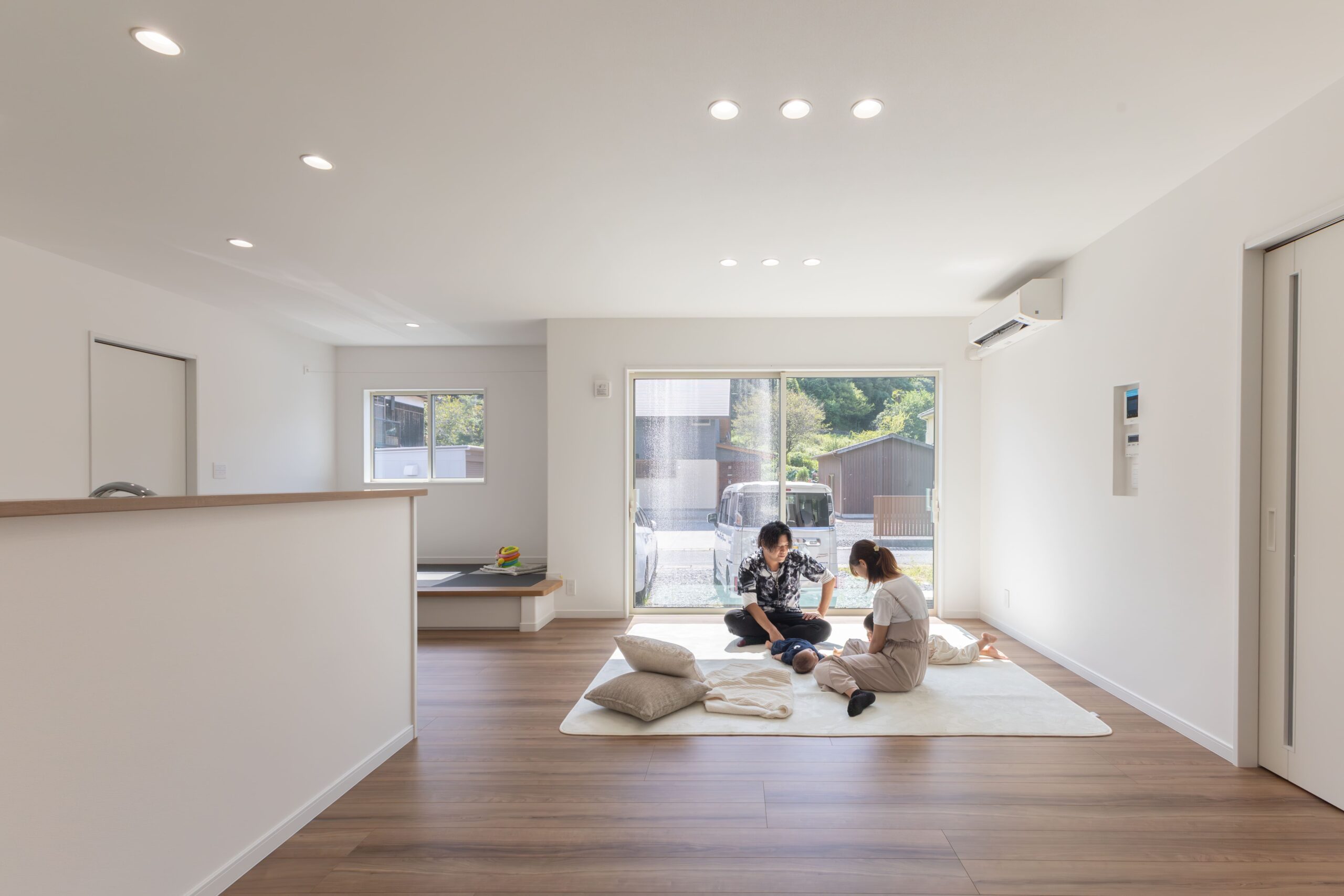 家作りは一生に一度で、少しでも後悔のないものにしたい中、沢山一緒に考えていただき理想の家作りができました。