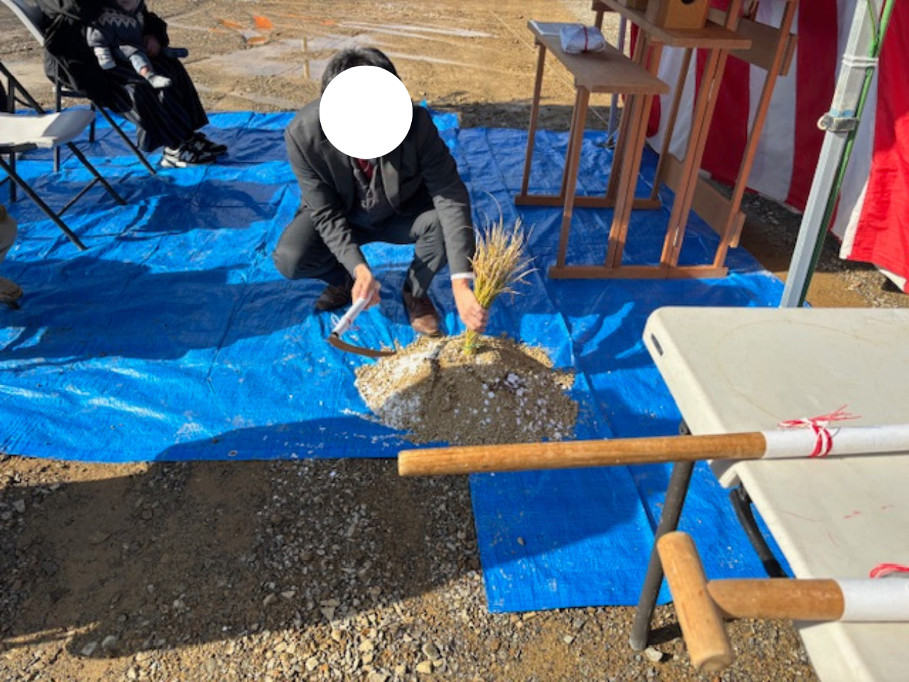  益田市 H様邸地鎮祭   アイフルホーム | イワナミ 岩国市柳井市益田市浜田市の注文住宅