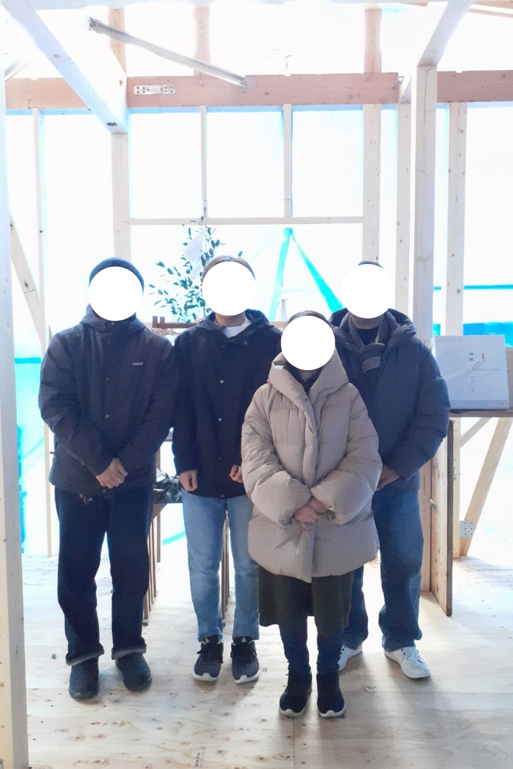  阿武郡 N様邸上棟   アイフルホーム | イワナミ 岩国市柳井市益田市浜田市の注文住宅