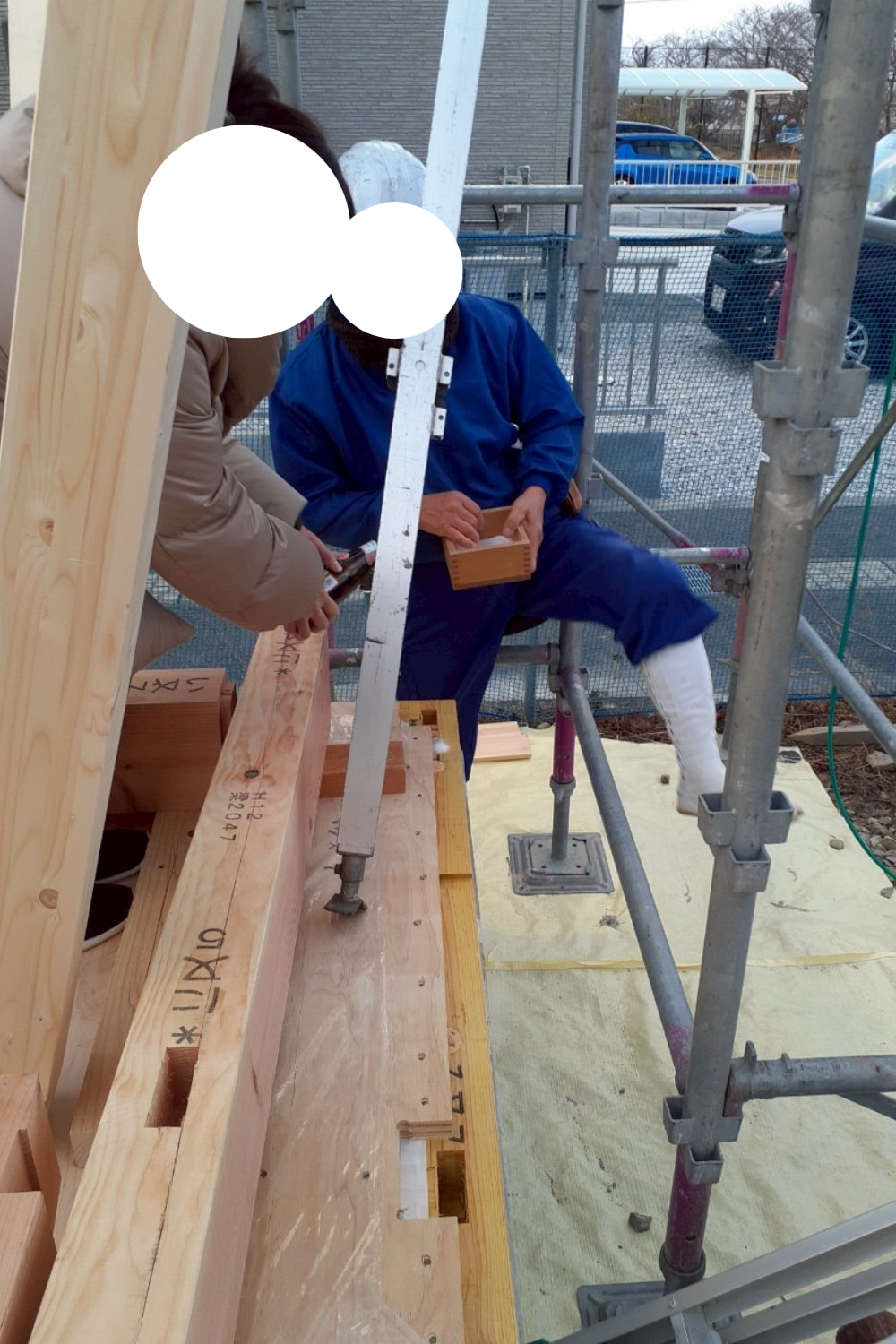  阿武郡 N様邸上棟   アイフルホーム | イワナミ 岩国市柳井市益田市浜田市の注文住宅