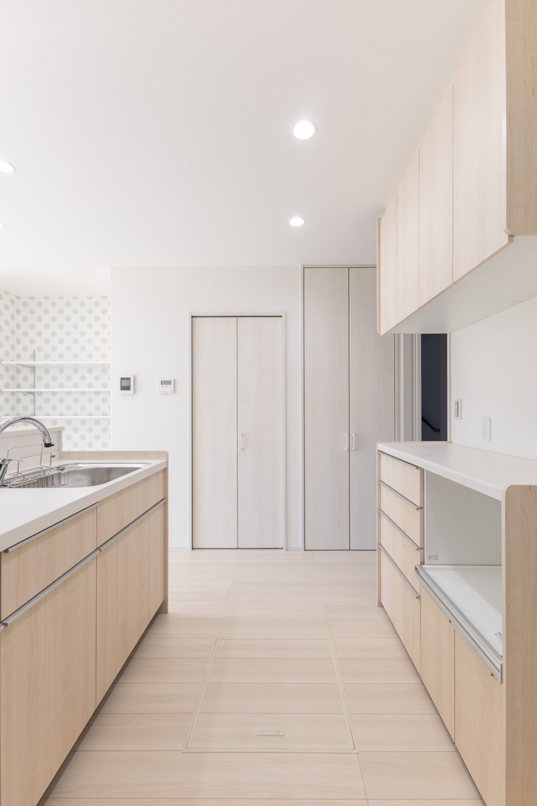 ペットと暮らす、完全分離型の二世帯住宅