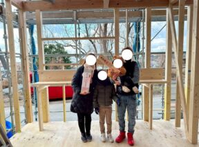 浜田市　M様邸上棟