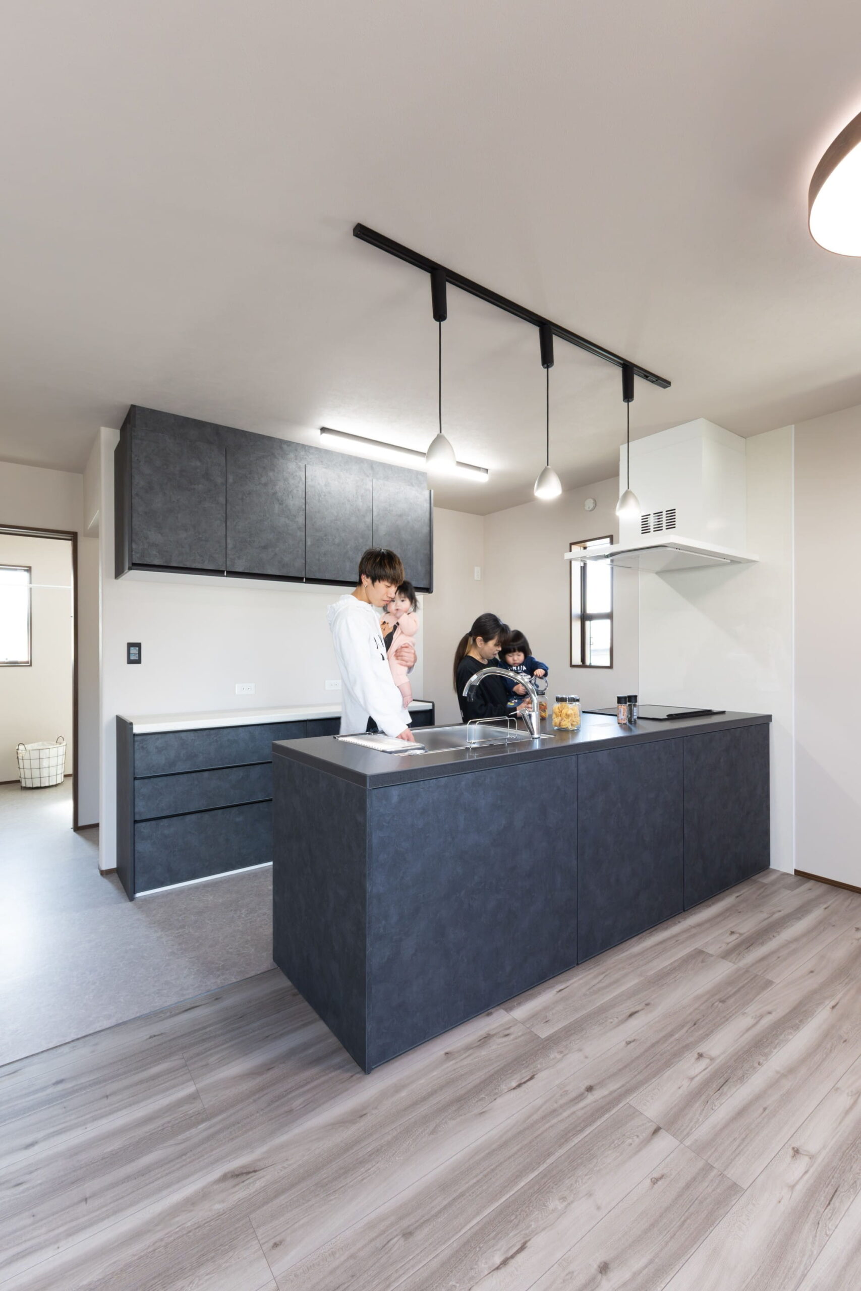 1階でほぼ完結。収納と動線で暮らしが整う家