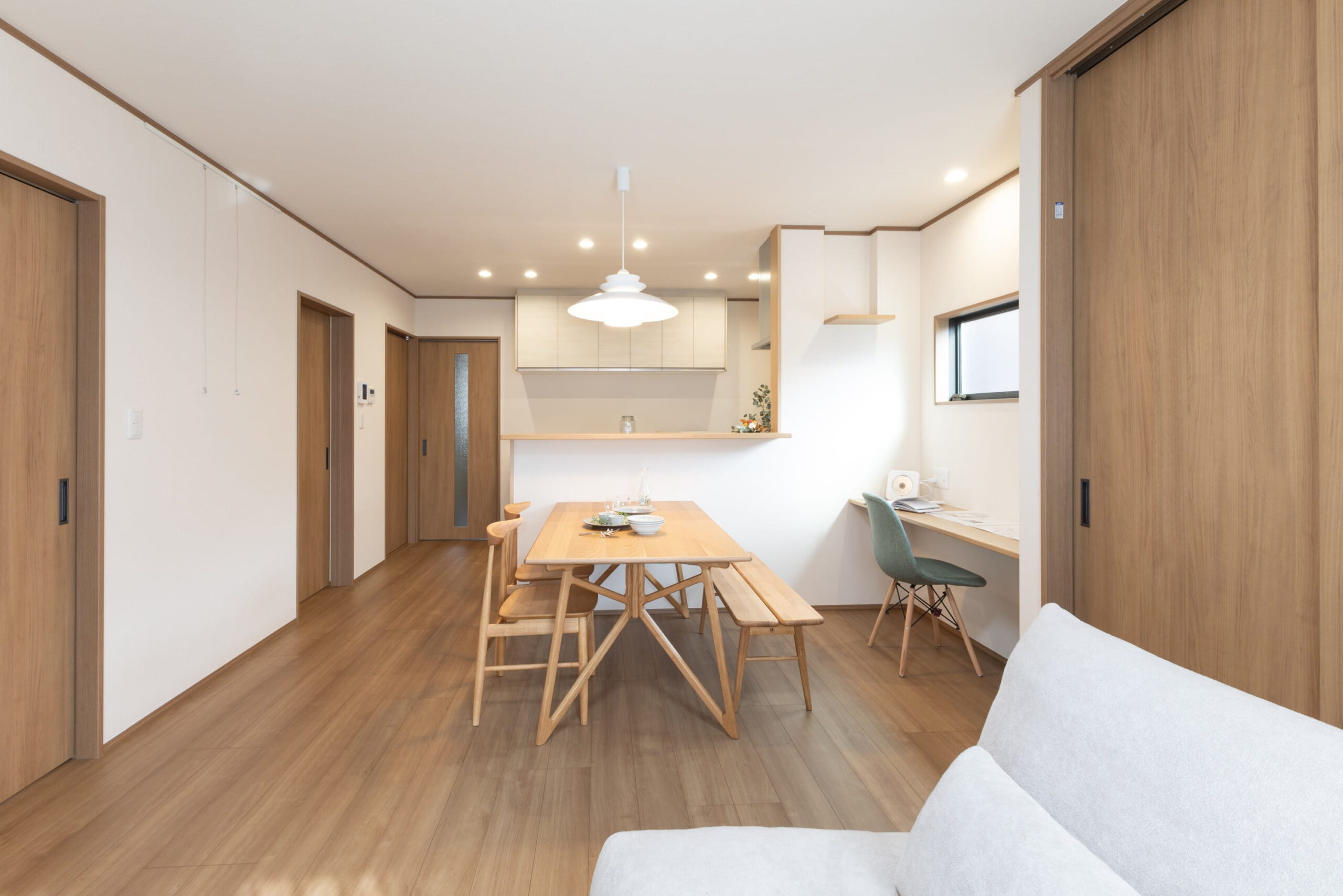 二人暮らしにちょうどいい快適な平屋