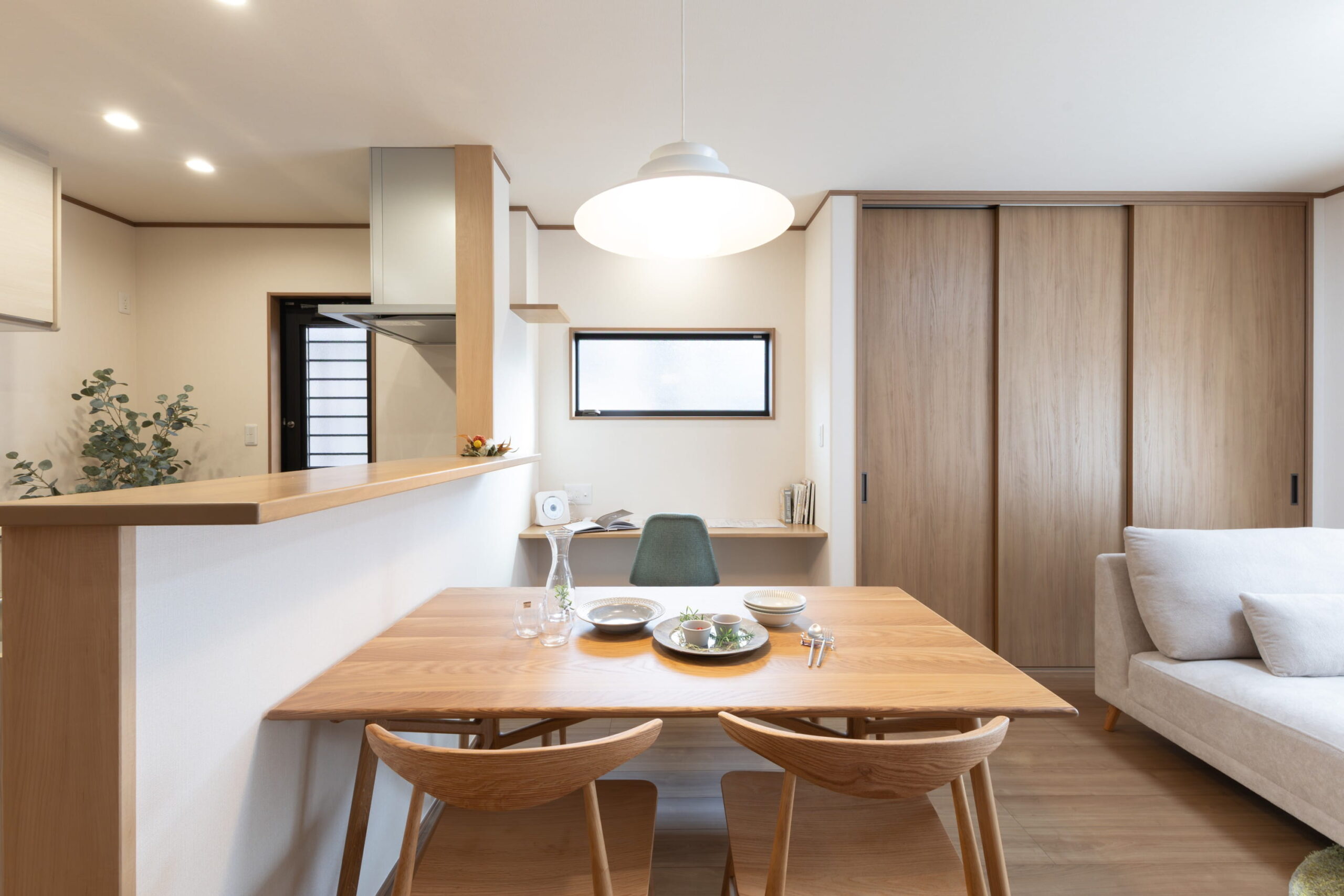 二人暮らしにちょうどいい快適な平屋