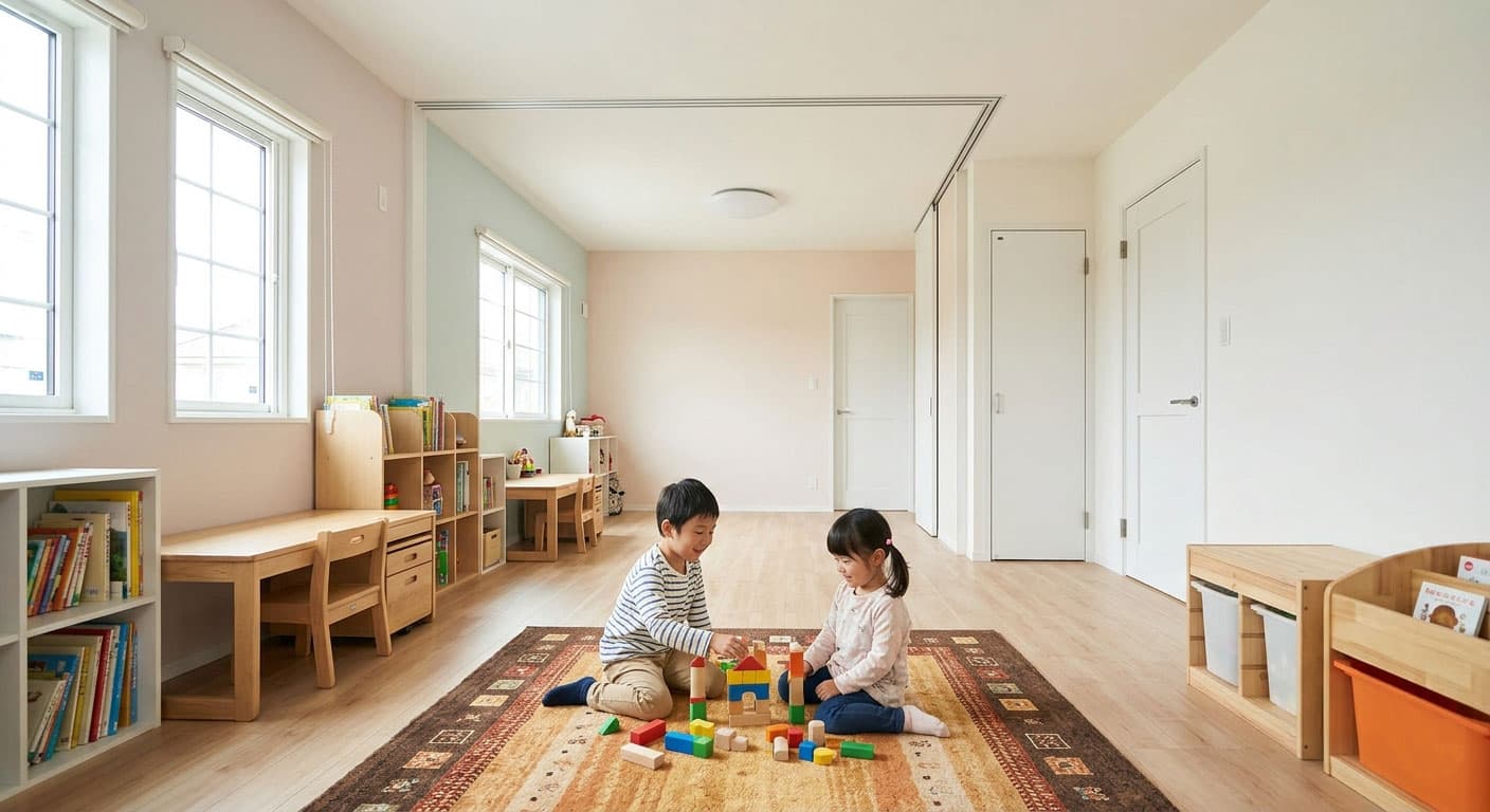  子供部屋はいつから後悔しないためのタイミングと可変間取りの考え方   アイフルホーム | イワナミ 岩国市柳井市益田市浜田市の注文住宅