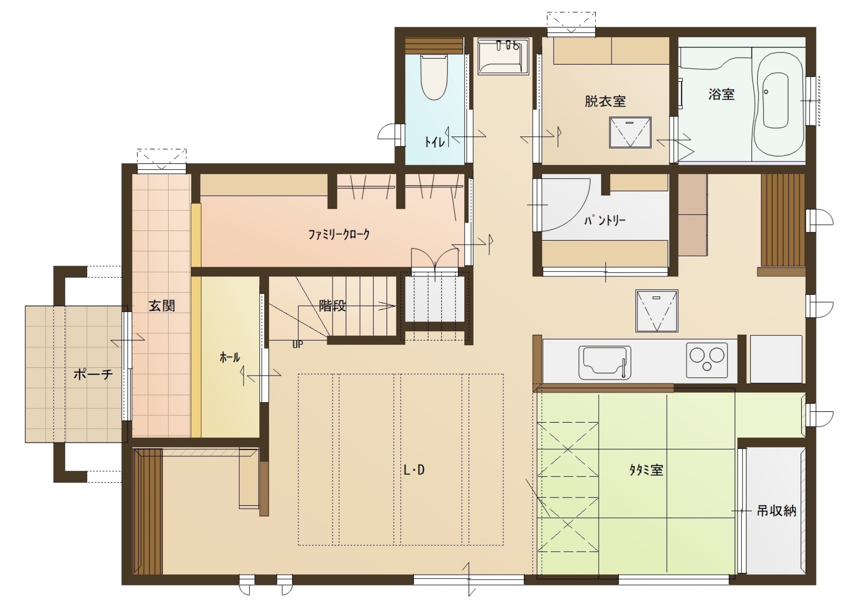  保存版岩国益田柳井浜田4展示場の見どころを間取り図で解説   アイフルホーム | イワナミ 岩国市柳井市益田市浜田市の注文住宅