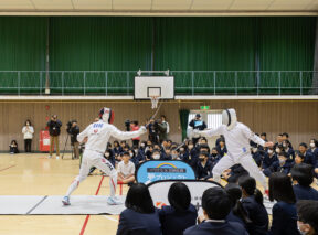 愛宕・岩国小学校で「夢教室」を開催しました！