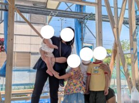 <柳井店>T様邸の上棟を迎えました